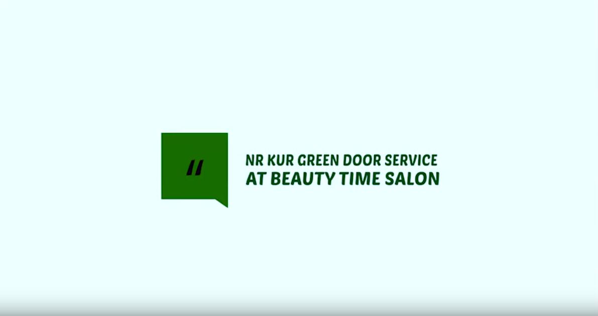 NR KUR Green Door Service at Beauty Time Salon